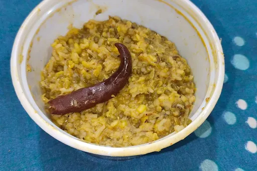 Khichdi With Desi Ghee Tadka