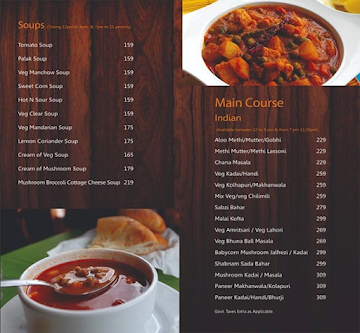 Balaji Pure Veg menu 