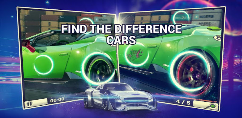 Find the Difference Cars – Casual Games