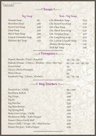 Yashveer Seafood family Resto Bar menu 4