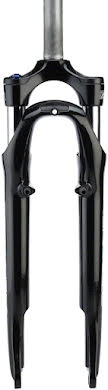 SR Suntour NEX Suspension Fork: 700c, 1-1/8" Threadless Steerer, 63mm Travel, Linear Pull, Black alternate image 1