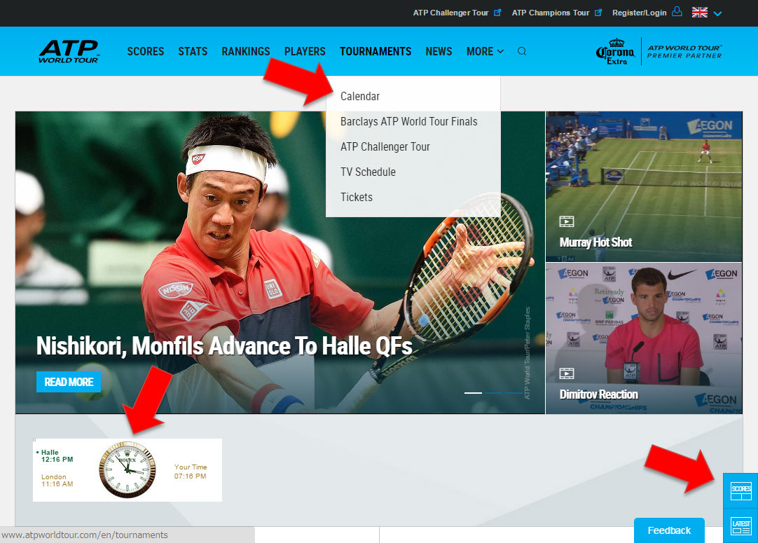 本日錦織戦 Atp Wtaテニスをインターネットで無料視聴する方法 パソコンやipadなどでライブ動画再生 こぼねみ