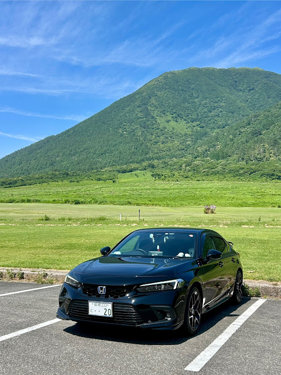 シビックの斜め45度の美学・７月もよろしくお願いいたします・ドライブ・三瓶山に関するカスタム事例の投稿画像1枚目