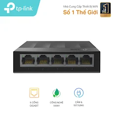 Thiết bị mạng/Switch TP-Link LS1005G 5-Port 10/100/1000Mbps