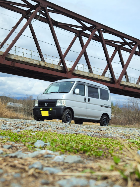 アクティバンのオープンカントリー・軽バンカスタム・#TOYOTIRES OPEN COUNTRY R/T・ノーマルタイヤに交換に関するカスタム事例の投稿画像1枚目