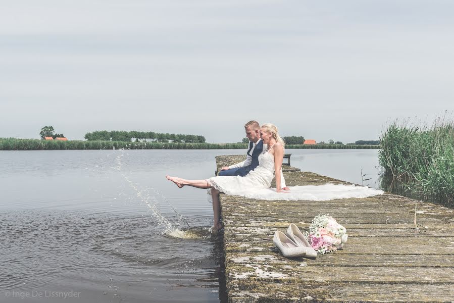 Bröllopsfotograf Inge De Lissnyder (ingedelissnyde). Foto av 17 april 2019