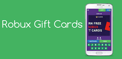 Robux Gift Card for Android - Free App Download