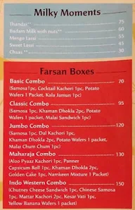 Brijwasi Sweets menu 8