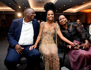 Miss SA Ndavi Nokeri with her her parents.