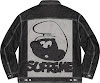 supreme x smurfs denim trucker jacket