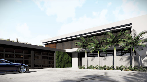 Modern house with garage and palm trees in this luxury land for sale in Dorado ($3,200,000 - 1,442 m²)
