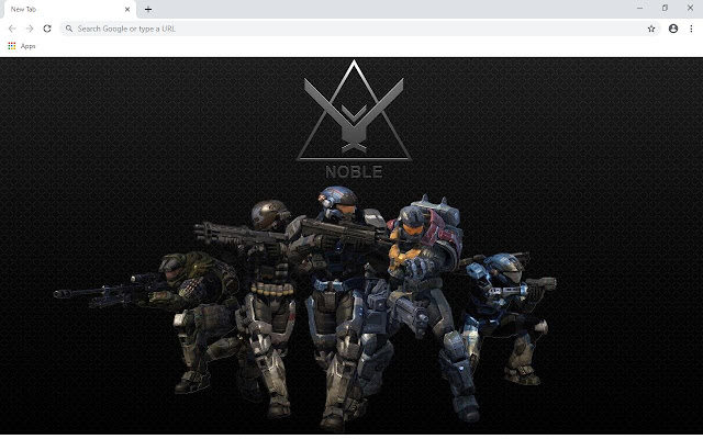Halo Reach Wallpapers and New Tab