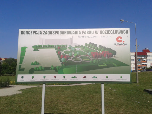 Koncepcja Zagospodarowania Parku W Kozieglowach 