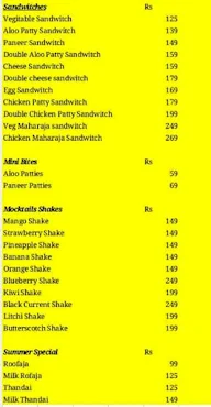 Subway Hub menu 1