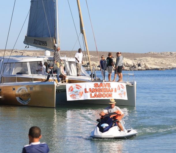 The Save Langebaan Lagoon group is opposed to the proposed industrial-scale fish farms in the bay waters of the lagoon.