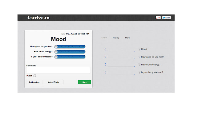 Mood Tracker chrome extension