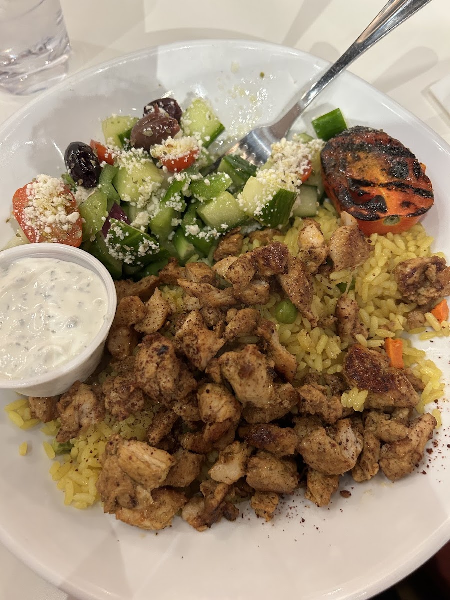 Gluten-Free at Zullee Mediterranean Grill