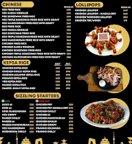 Dragon King menu 1