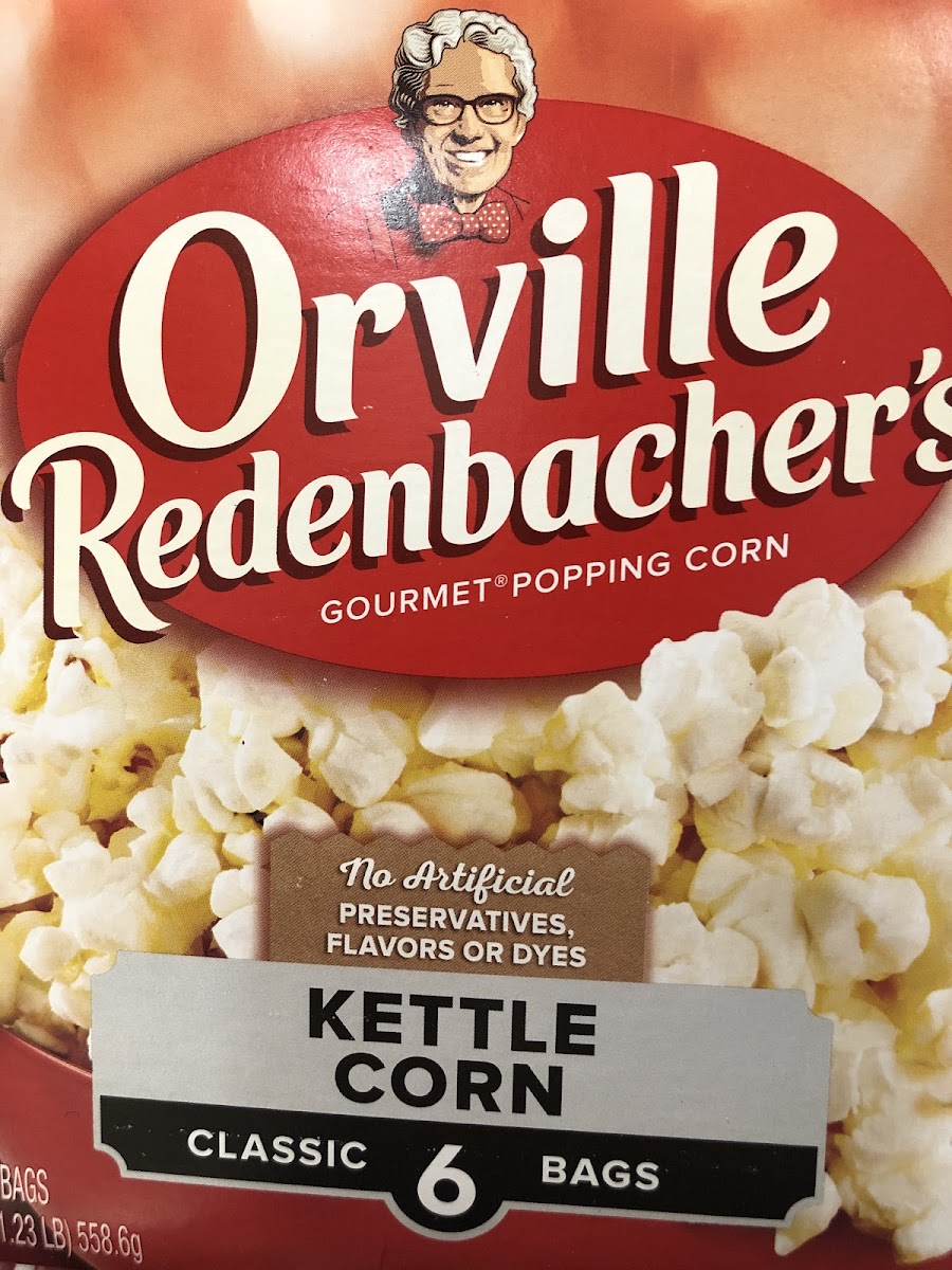 Orville Popcorn: Kettle Corn