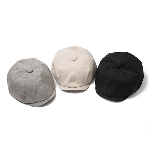 Title 3, Japanese short-brimmed retro hat, casual Britis...
