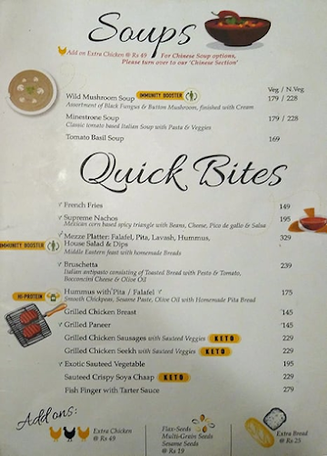 Good Food Xpress & Bakery menu 