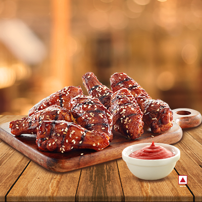 BBQ Wings- 8pcs