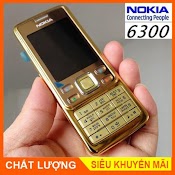 Điện Thoại Nokia 6300 Màu Gold - Main Zin, Màn Hình Zin - Bảo Hành 12 Tháng