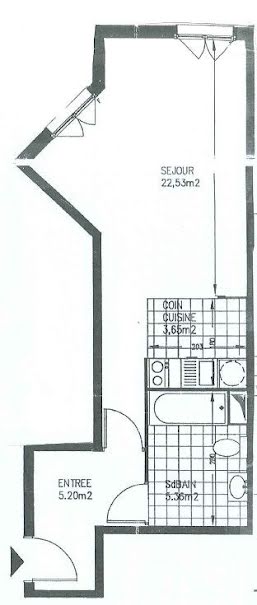 Vente appartement 1 pièce 37 m² à Paris 11ème (75011), 330 000 €