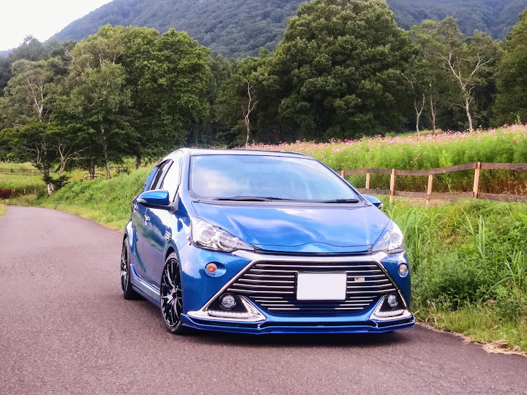 アクアG'sの黒姫高原コスモス園・秋の気配・車が好きな人と繋がりたい・全国中年車高短組合に関するカスタム事例の投稿画像4枚目