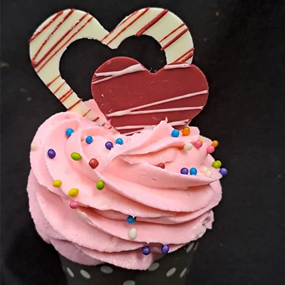 Valentine Red Velvet Cup Cake