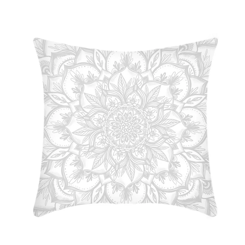 Title 5, Bolster com estampa étnica de mandala, ideal pa...