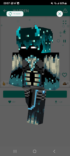 Screenshot HD Skins for Minecraft 128x128