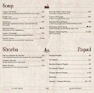 Sheesh Mahal menu 5