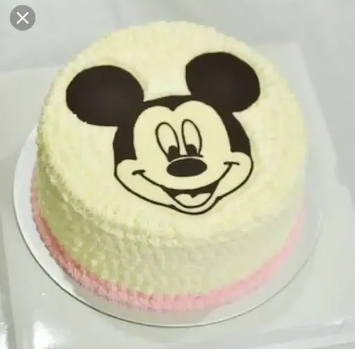 Black Forest Mickey Face Cake