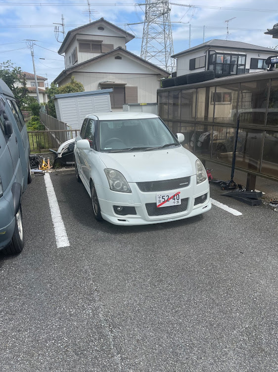 スイフトスポーツの車検・車検に向けて準備に関するカスタム事例の投稿画像1枚目