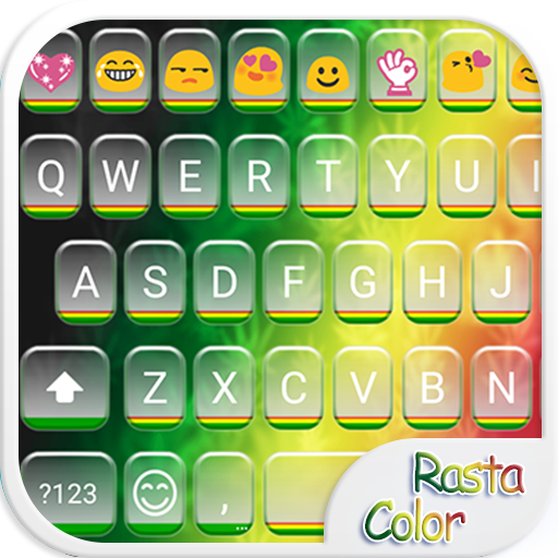 Rasta Color Emoji Keyboard 個人化 App LOGO-APP開箱王