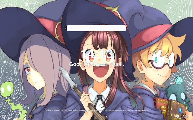 Little Witch Academia Wallpapers New Tab