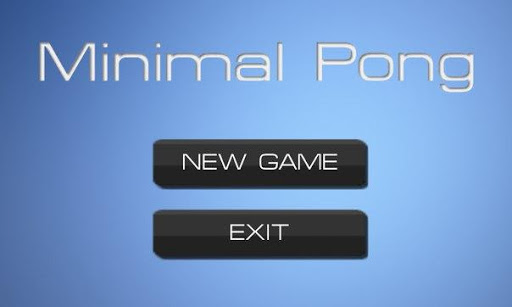 Minimal pong