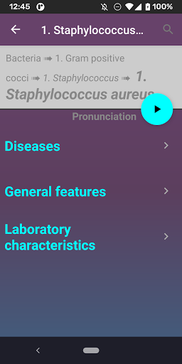 Screenshot MedMicrobes