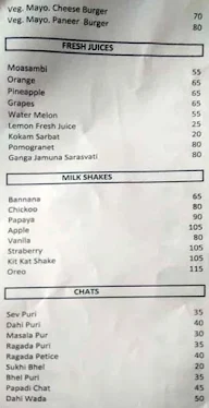 R K Fast Food Corner menu 3