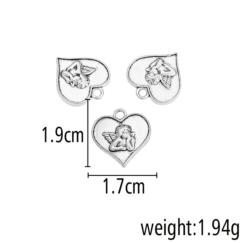 Pendentif en alliage rétro, papillon creux, arbre de la chance et autres motifs sculptés, petit et charmant, idéal pour la création de bijoux.