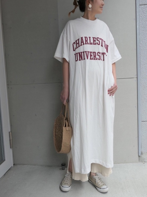 Tシャツワンピの大人コーデ49選 カジュアルすぎないワザありの着こなし術 Trill トリル