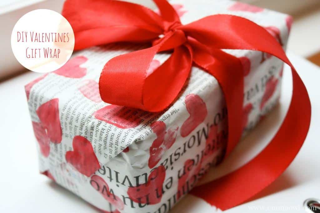 Valentine's Day gift wrap, DIY Valentine’s Day Decorations