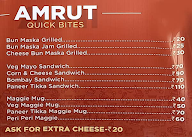 Amrut Chaha menu 1