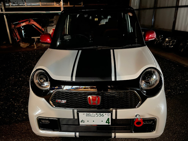 N-ONEの赤耳復活・ミラーカバー交換・やっぱソウルレッドしか勝たんに関するカスタム事例の投稿画像1枚目