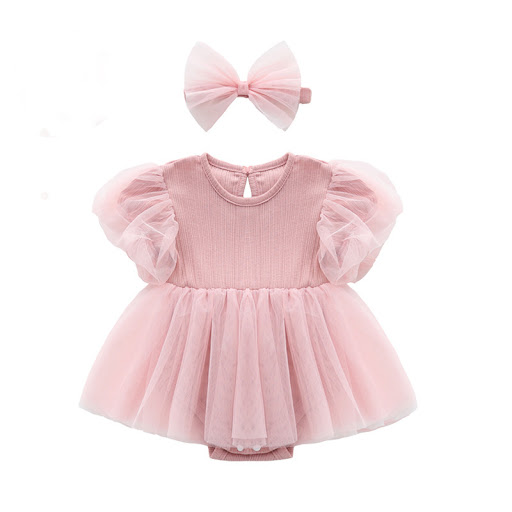 Title 4, Baby Girl Summer Pure Cotton Princess Dress, a ...