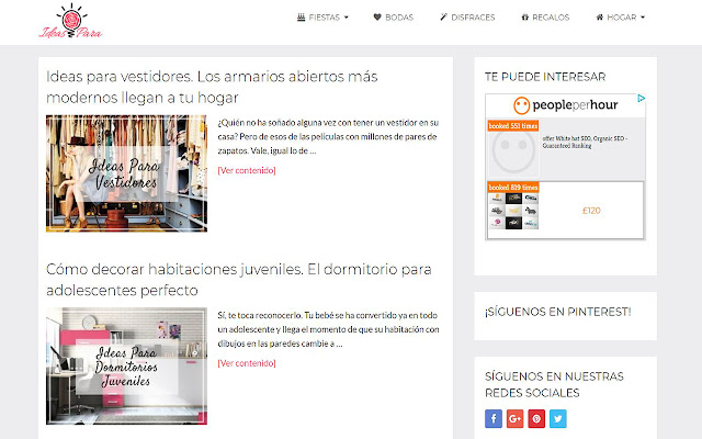 Ideas Para chrome extension