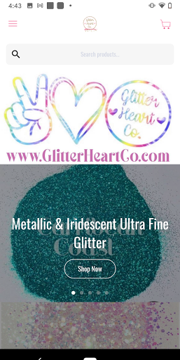 Screenshot Glitter Heart Co.