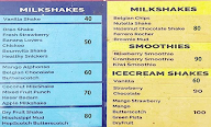 The Lassi Corner menu 2