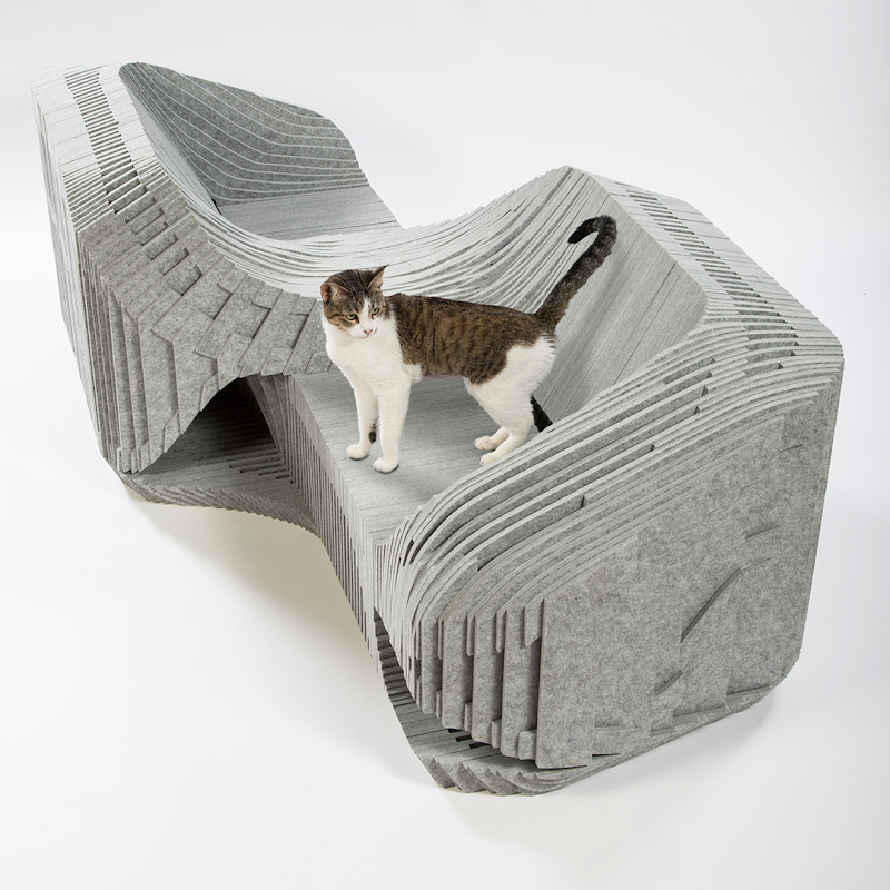 Arquitectos de LA diseñan asombrosas casas para gatos